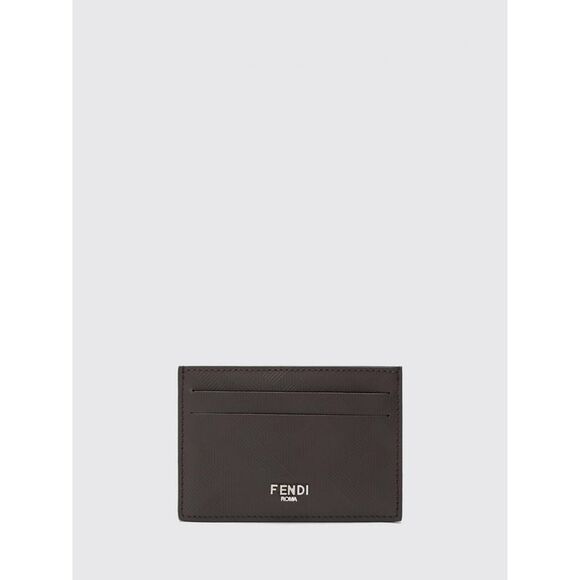Fendi Wallet Men Brown